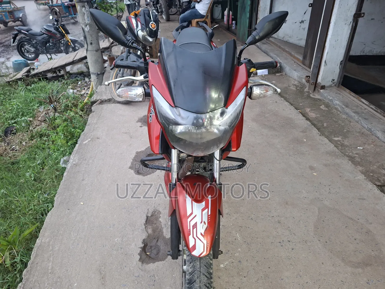 টিভিএস অ্যাপাচি আরটিআর ১৬০ টুভি ২০১৪ রেড