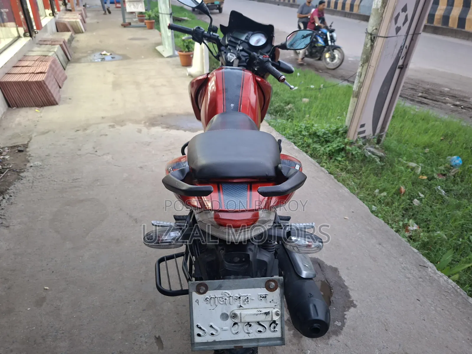 টিভিএস অ্যাপাচি আরটিআর ১৬০ টুভি ২০১৪ রেড