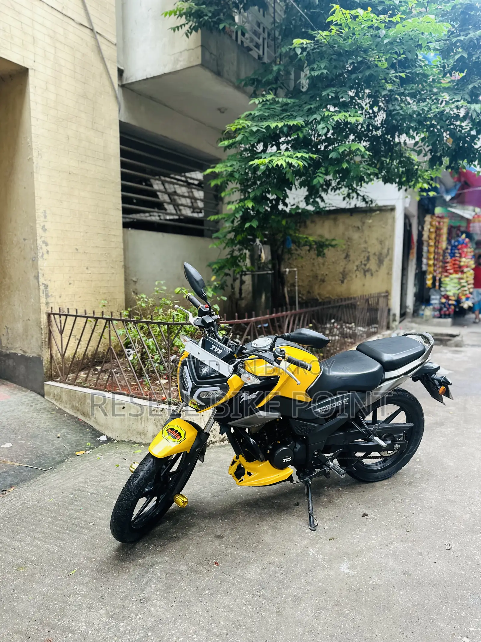 টিভিএস রাইডার ১২৫ ২০২৫ হলুদ