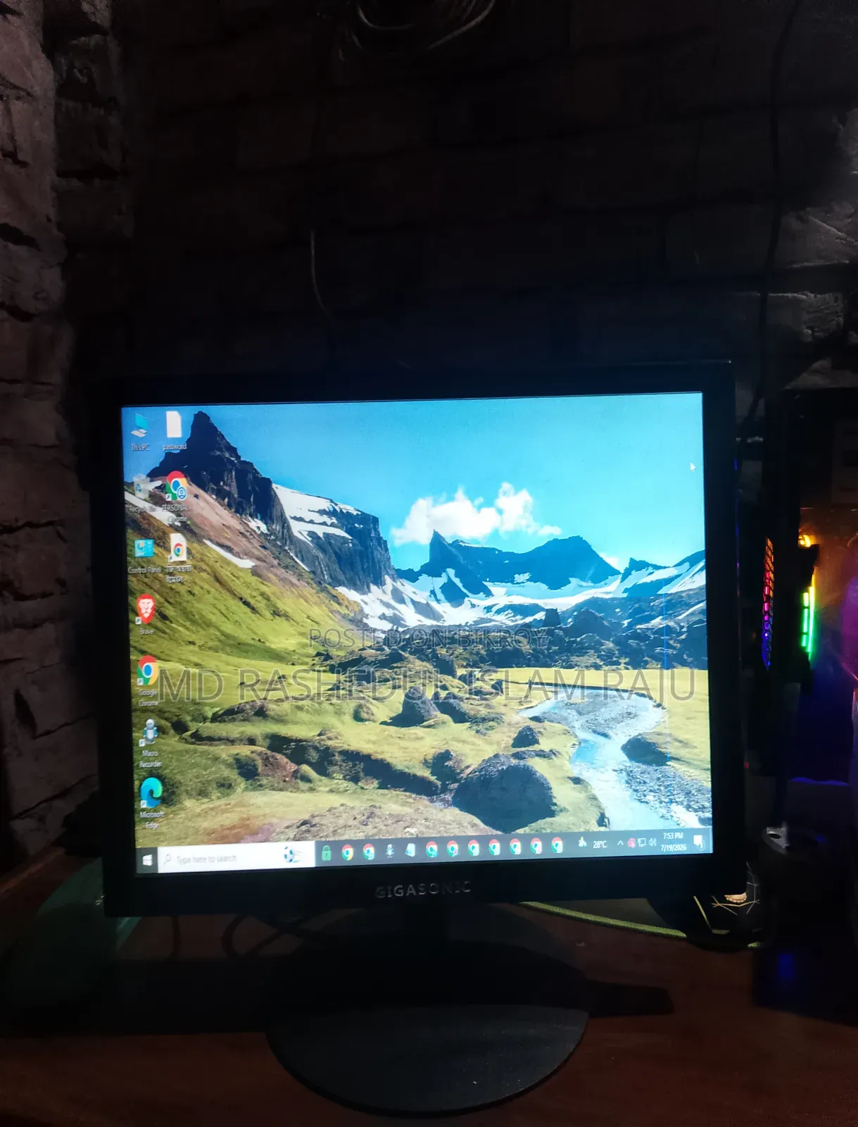 Desktop Computer 8GB Intel Core 2 Duo HDD+SSD 1T