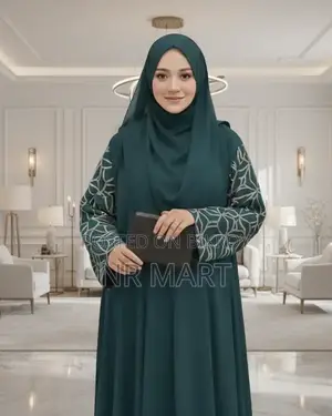 মাকরোসা এমব্রয়ডারি বোরকা | ফুল সেট
