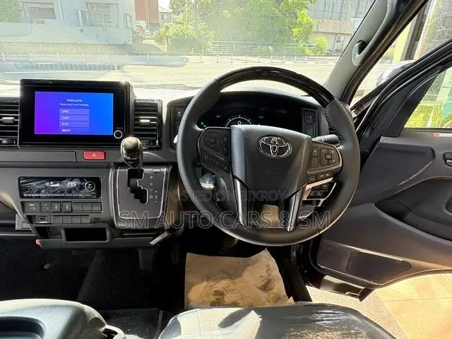 New Toyota HiAce 2026 Black