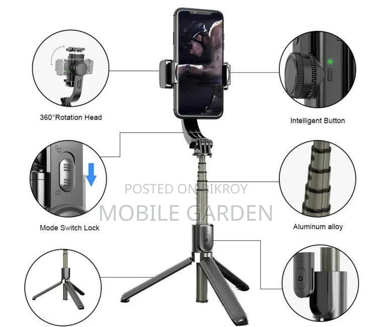 প্রিমিয়াম AI Smart Selfie Stick & Tripod