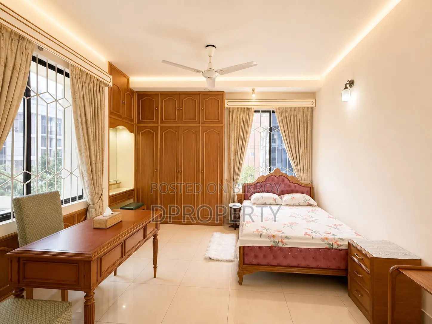 Furnished 3-bedroom Apartment in Uttara for rent