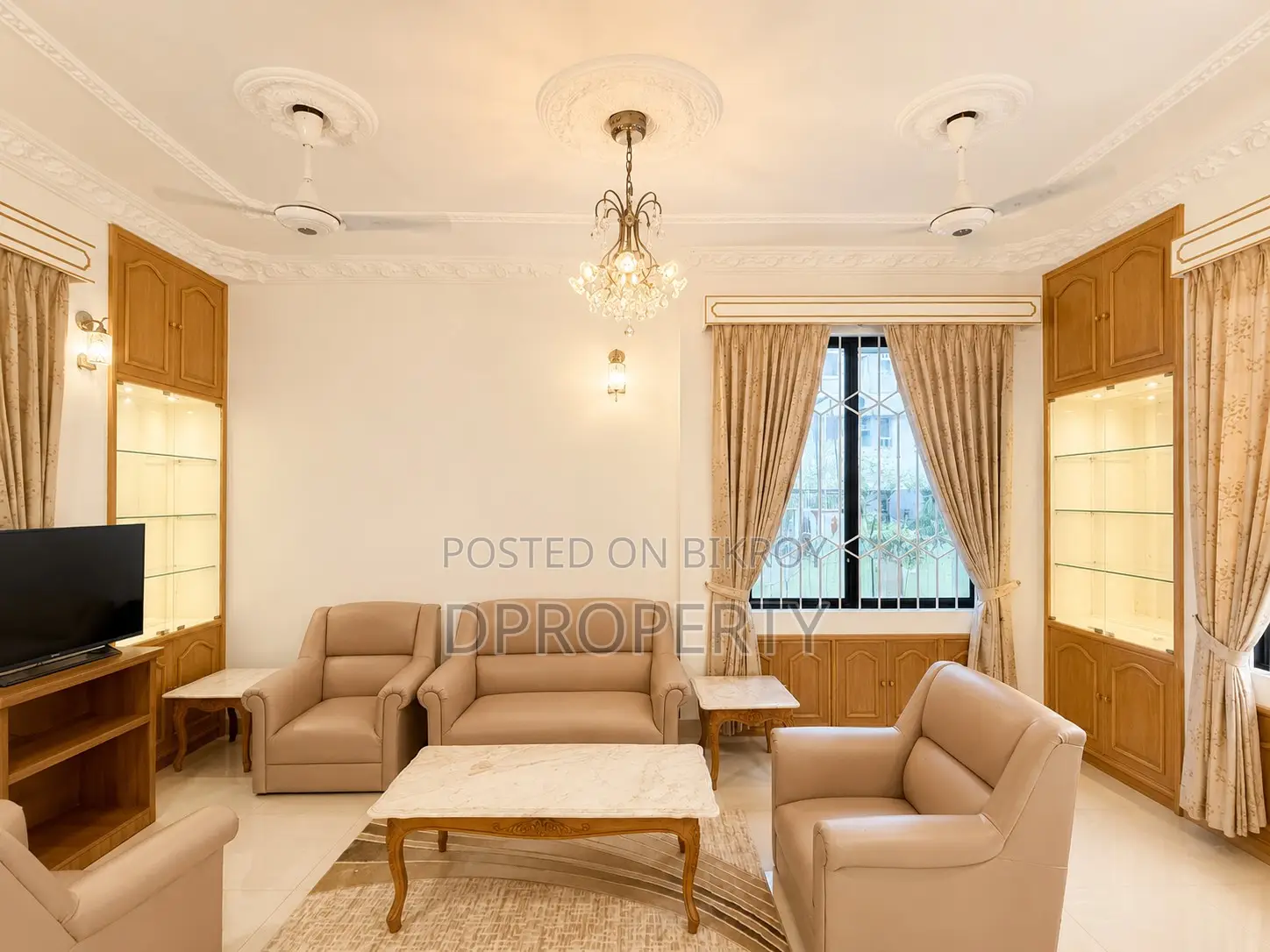 Furnished 3-bedroom Apartment in Uttara for rent