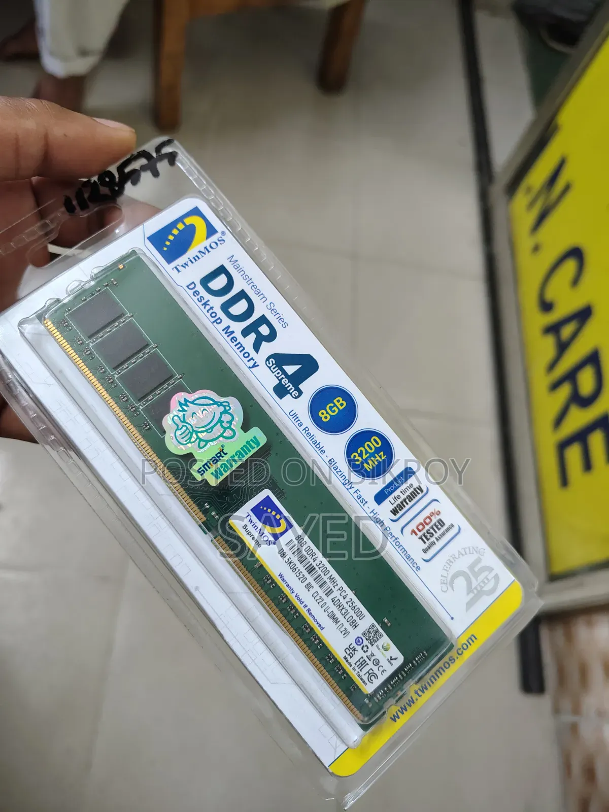 DDR4 8GB TwinMOS