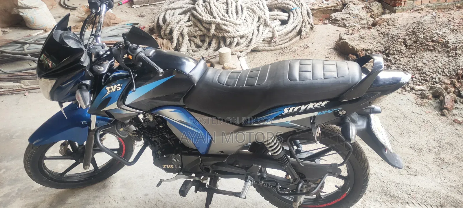 TVS Stryker 125 2020 Blue