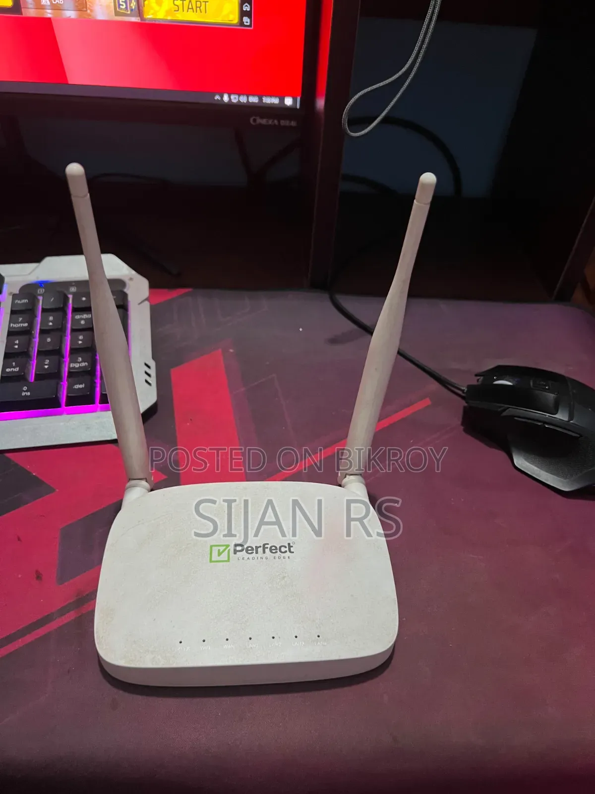Both router and ONU will be sold.