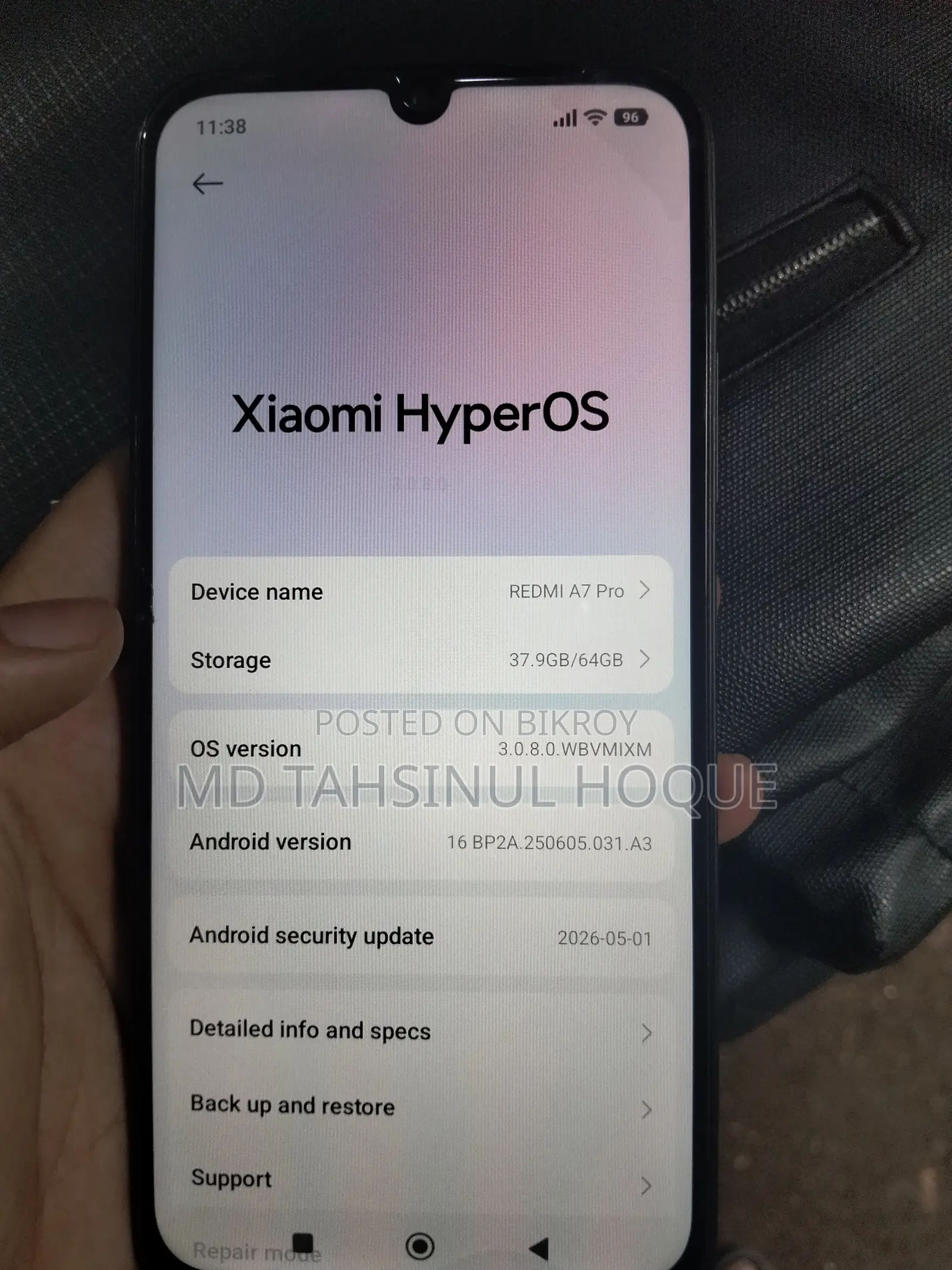 Xiaomi Redmi A7 Pro 64 GB Black