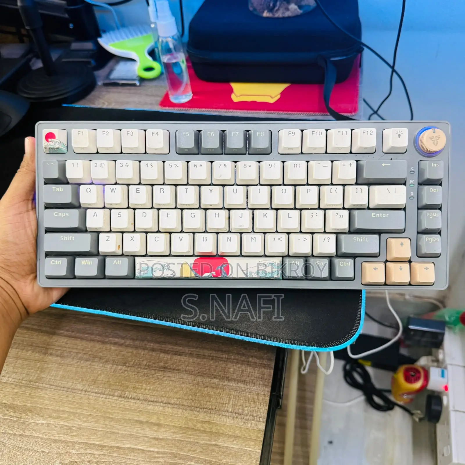 Fantech ATOM PRO83 RGB Mechanical Gaming Keyboard With Cleaning Kit