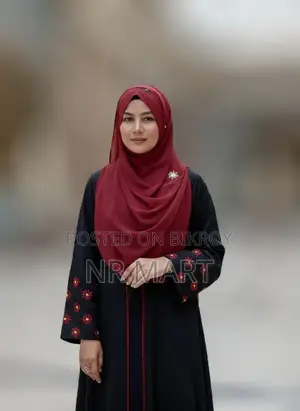 তানহা এমব্রয়ডারি বোরকা | ফুল সেট