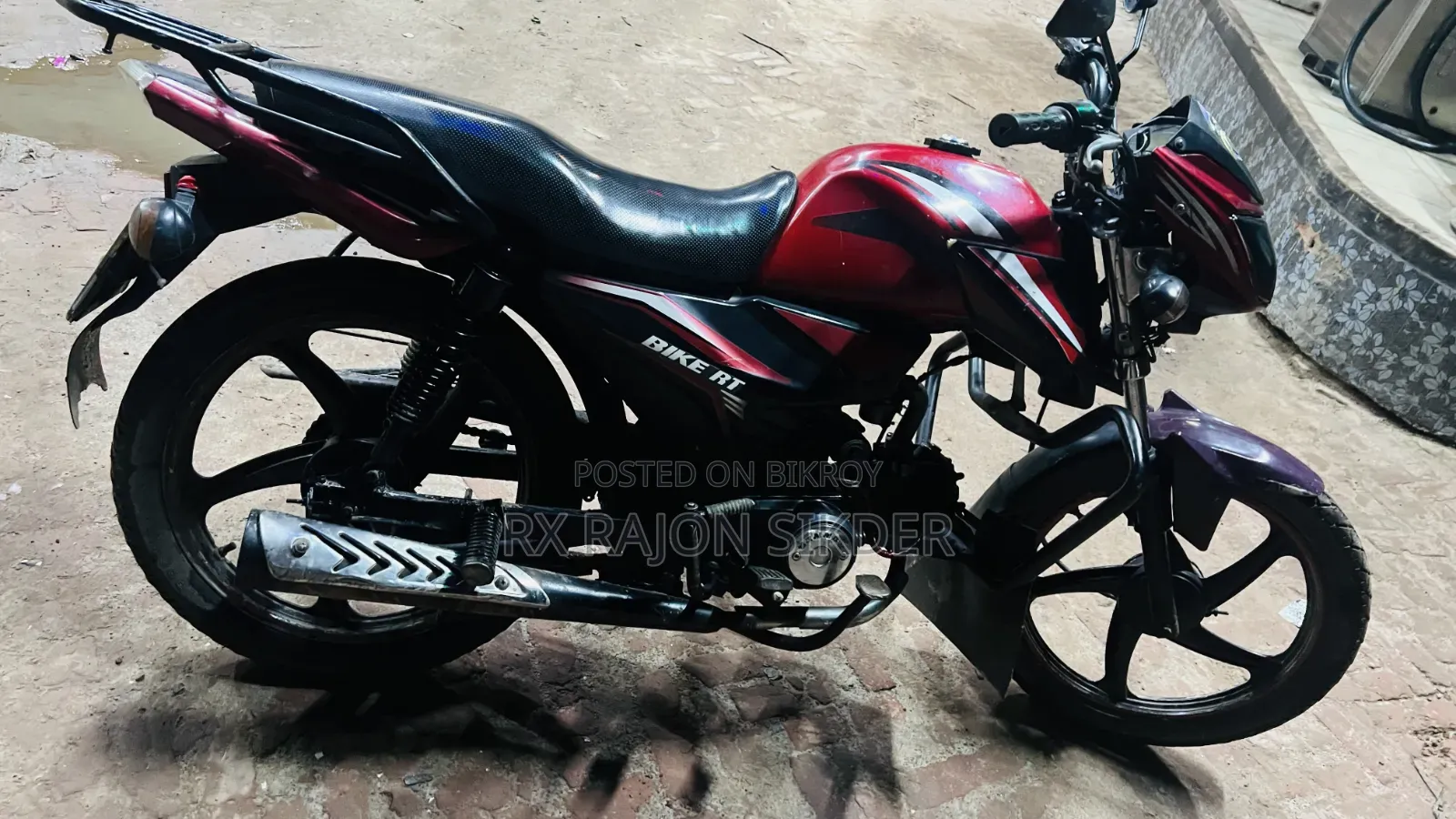 রানার বাইক আরটি ৮০ ২০১৮ রেড