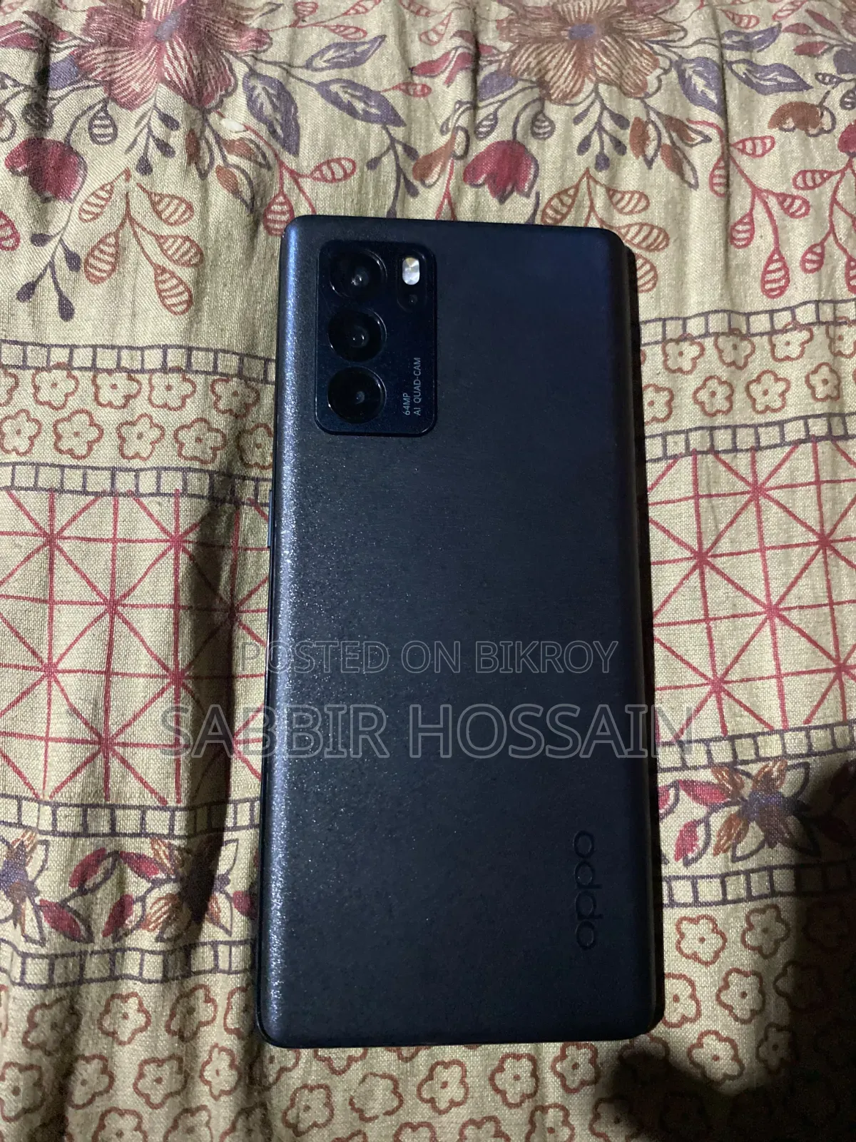 অপ্পো রেনো ৬ প্রো ৫জি ২৫৬ জিবি কালো