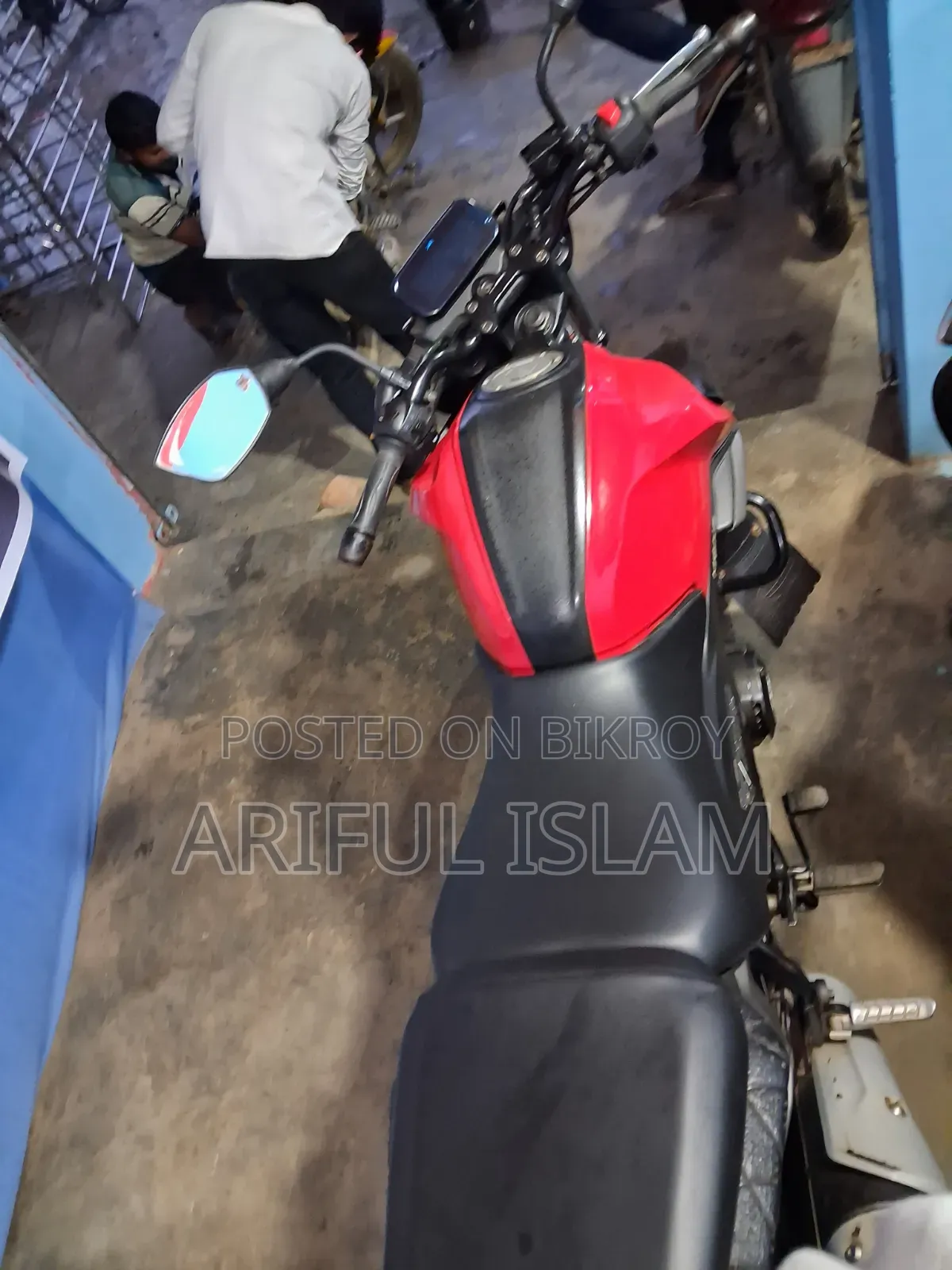 টিভিএস রাইডার ১২৫ ২০২২ লাল