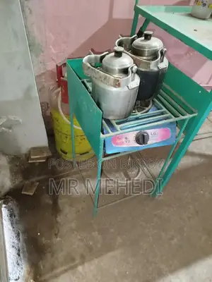 Cylinder Stove Full Set-Up With Full Gas