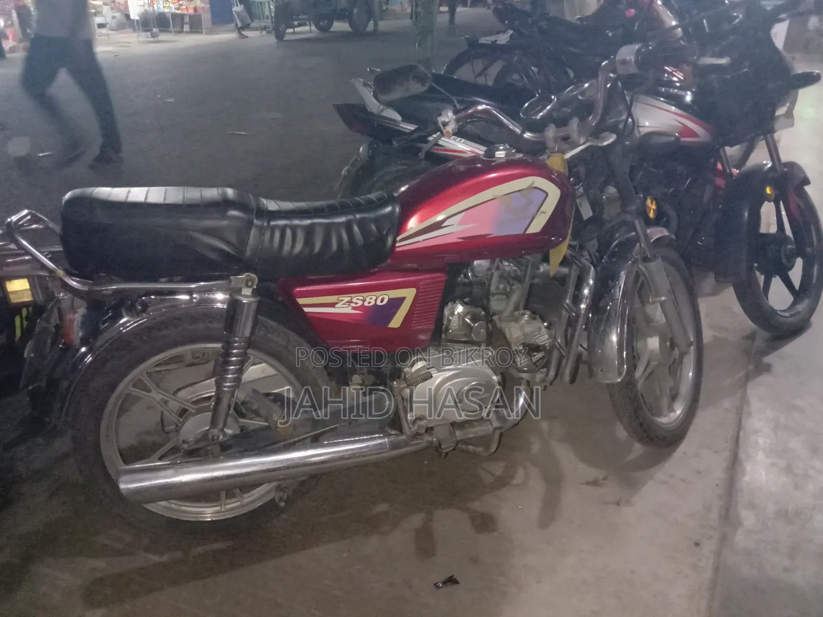 Zongshen ED 80 2015 Red