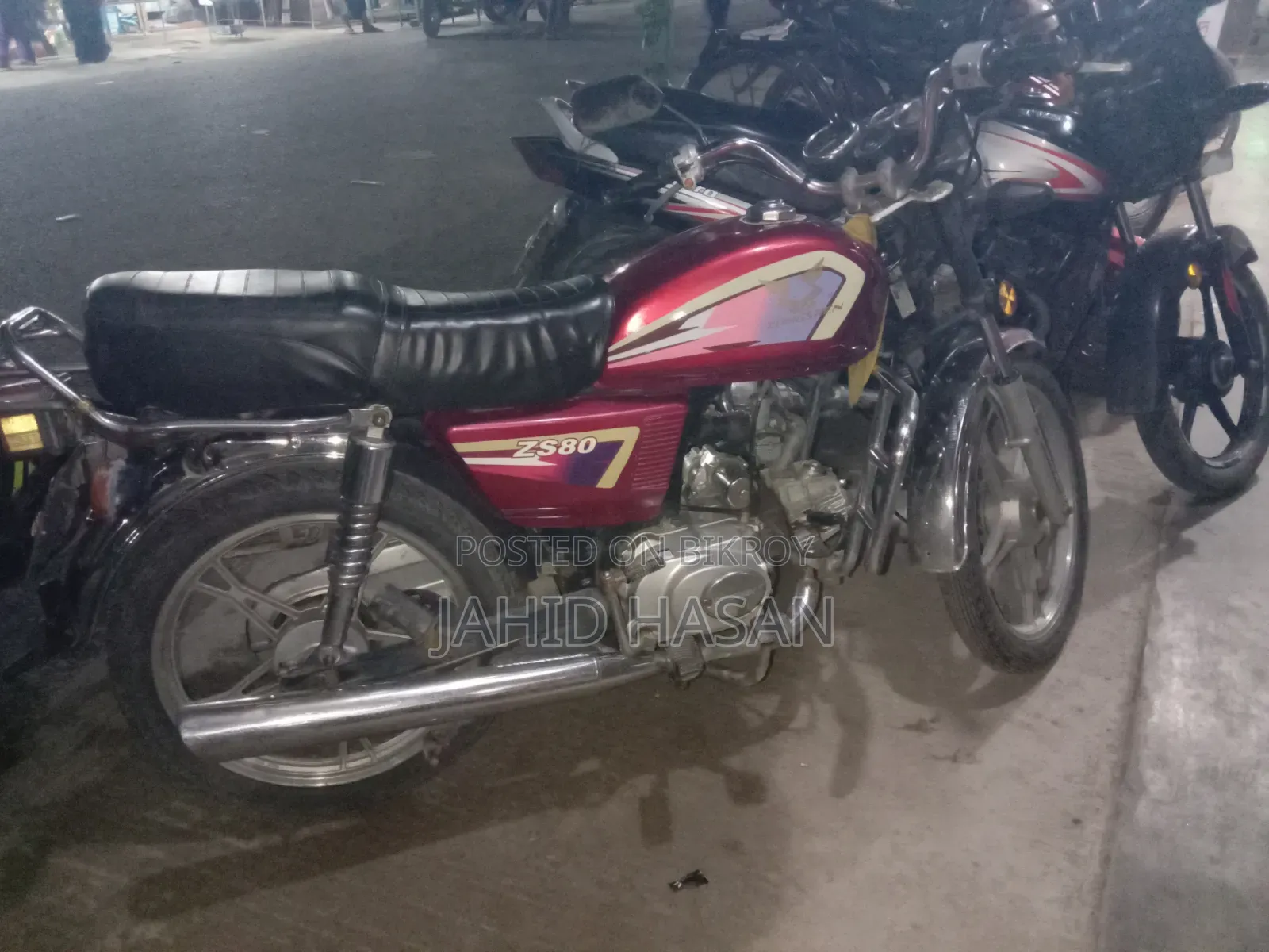 Zongshen ED 80 2015 Red