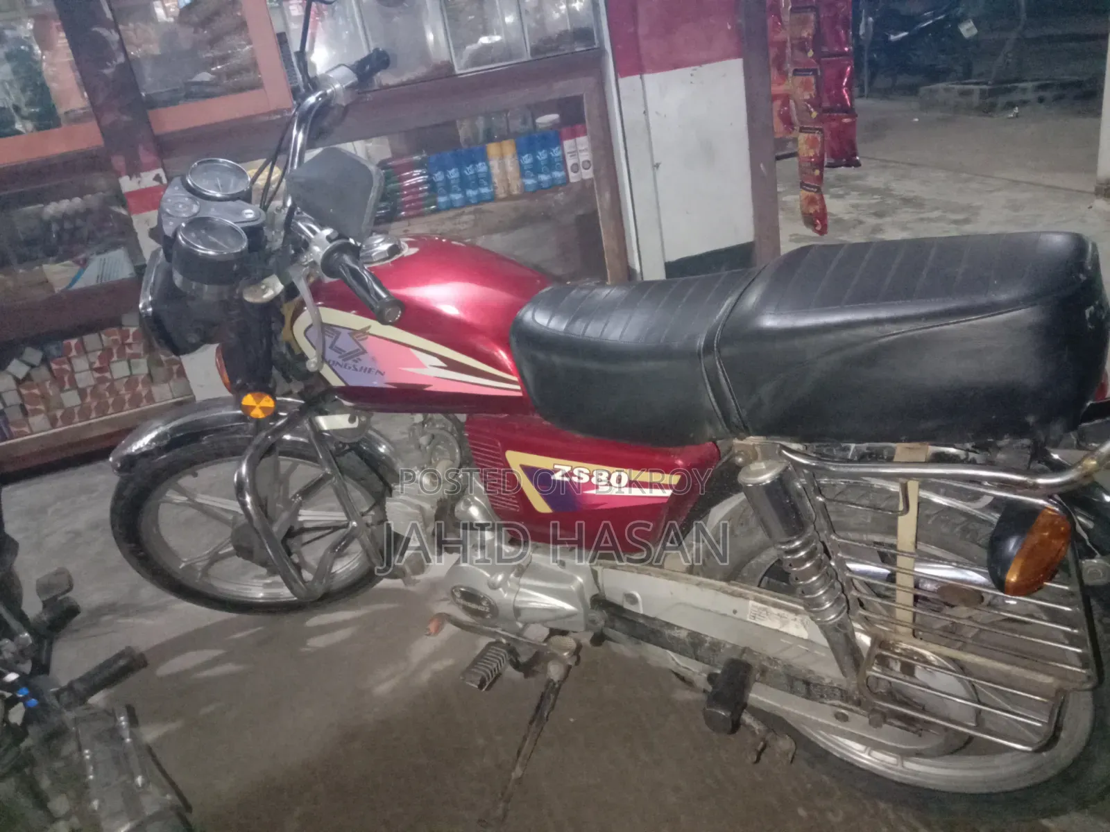 Zongshen ED 80 2015 Red