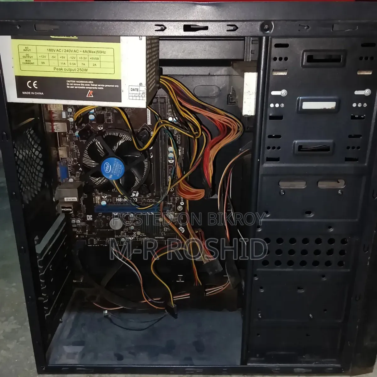 Desktop Computer MSI 8GB Intel Core i3 SSD 128GB