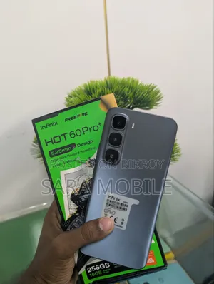 ইনফিনিক্স হট ৬০ প্রো+ ২৫৬ জিবি ব্ল্যাক