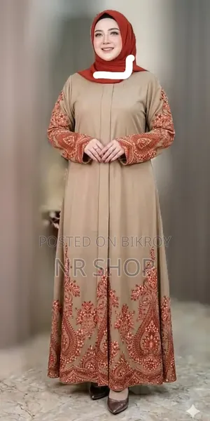 সাদিয়া প্রিন্ট বোরকা | ফুল সেট