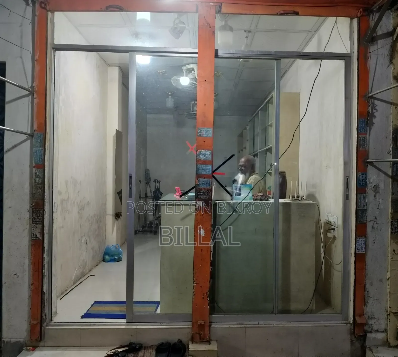 Thai Glass, Two Racks, (For Shop)