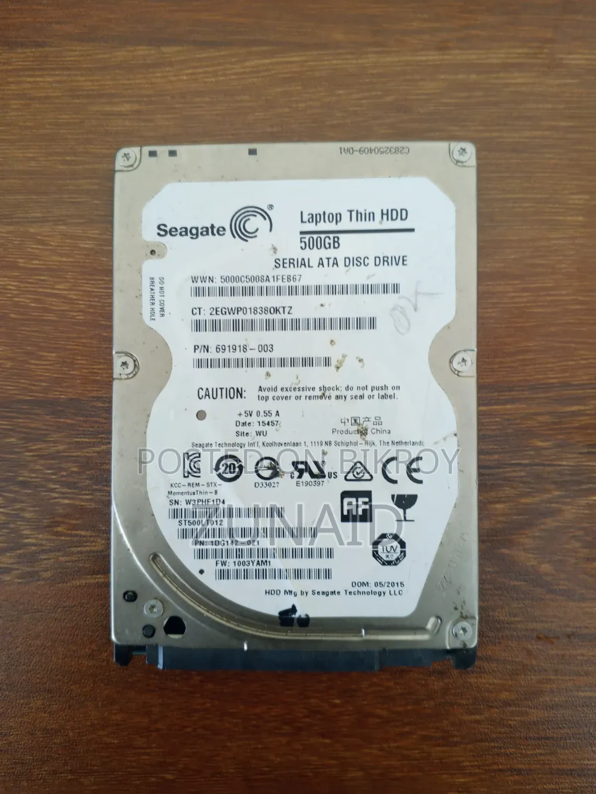 500GB Hard Disk