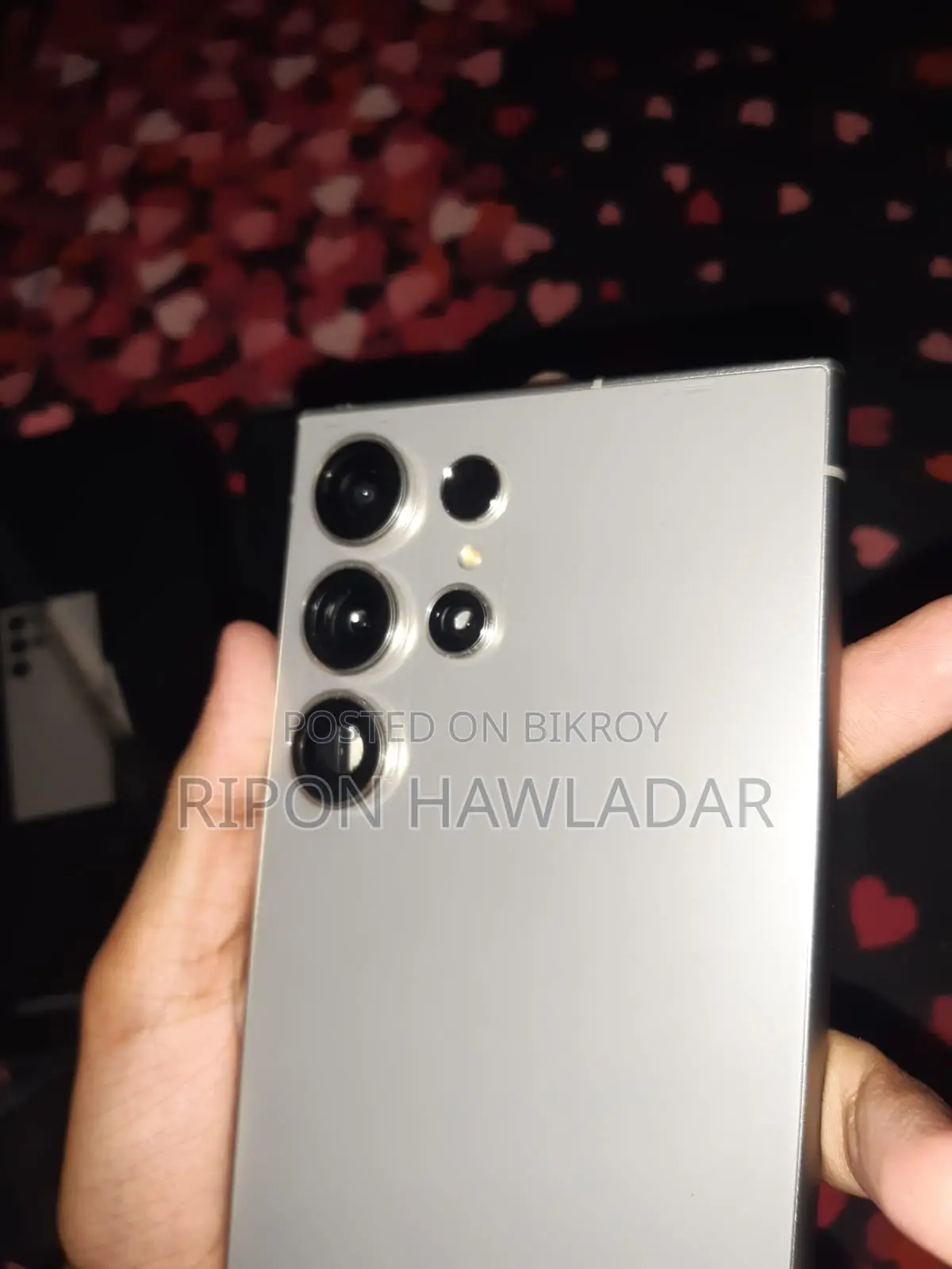 স্যামসাং গ্যালাক্সি এস২৪ আল্ট্রা ২৫৬ জিবি গ্রে