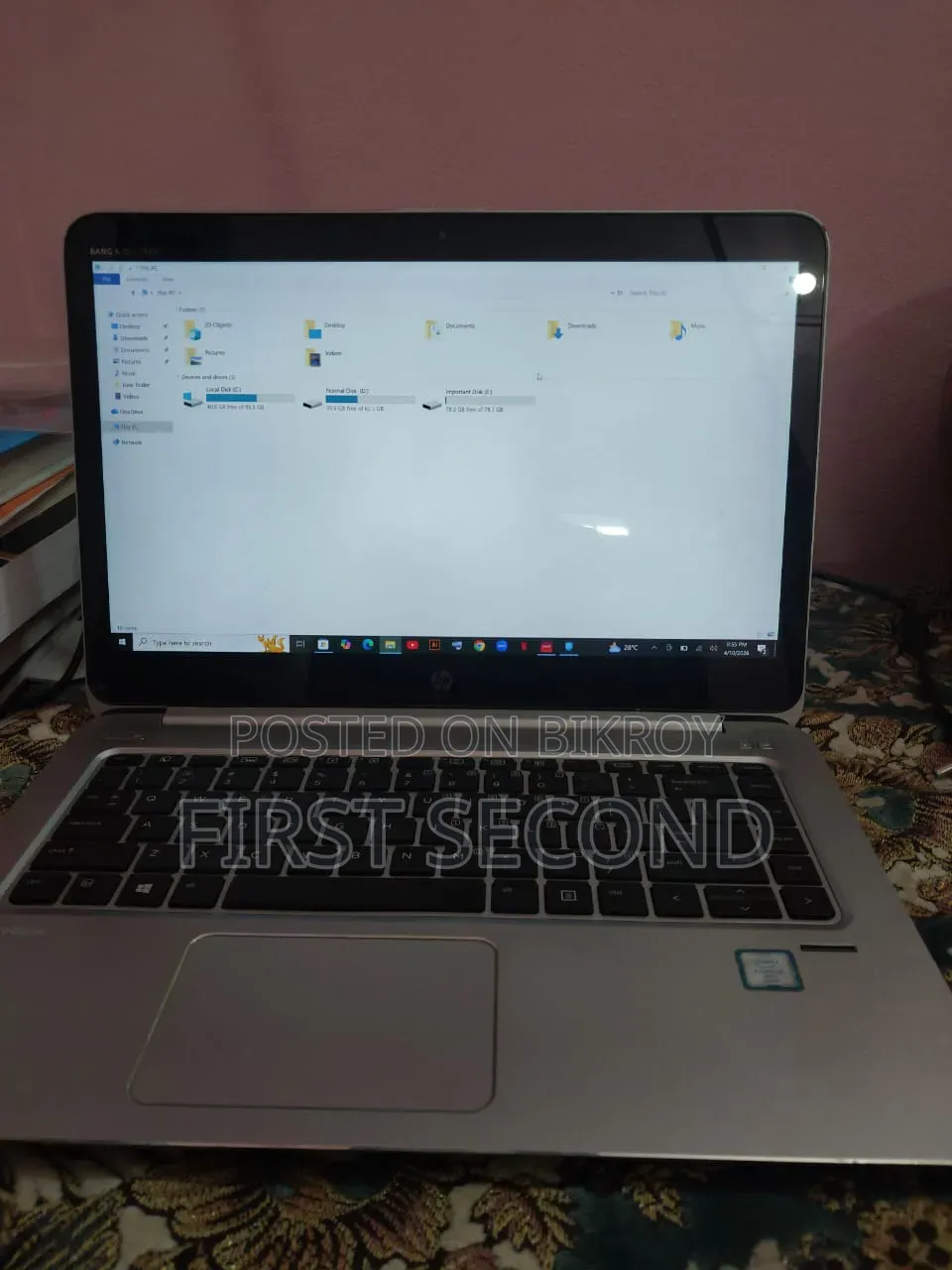 Laptop HP EliteBook 1040 G3 16GB Intel Core I5 SSD 256GB