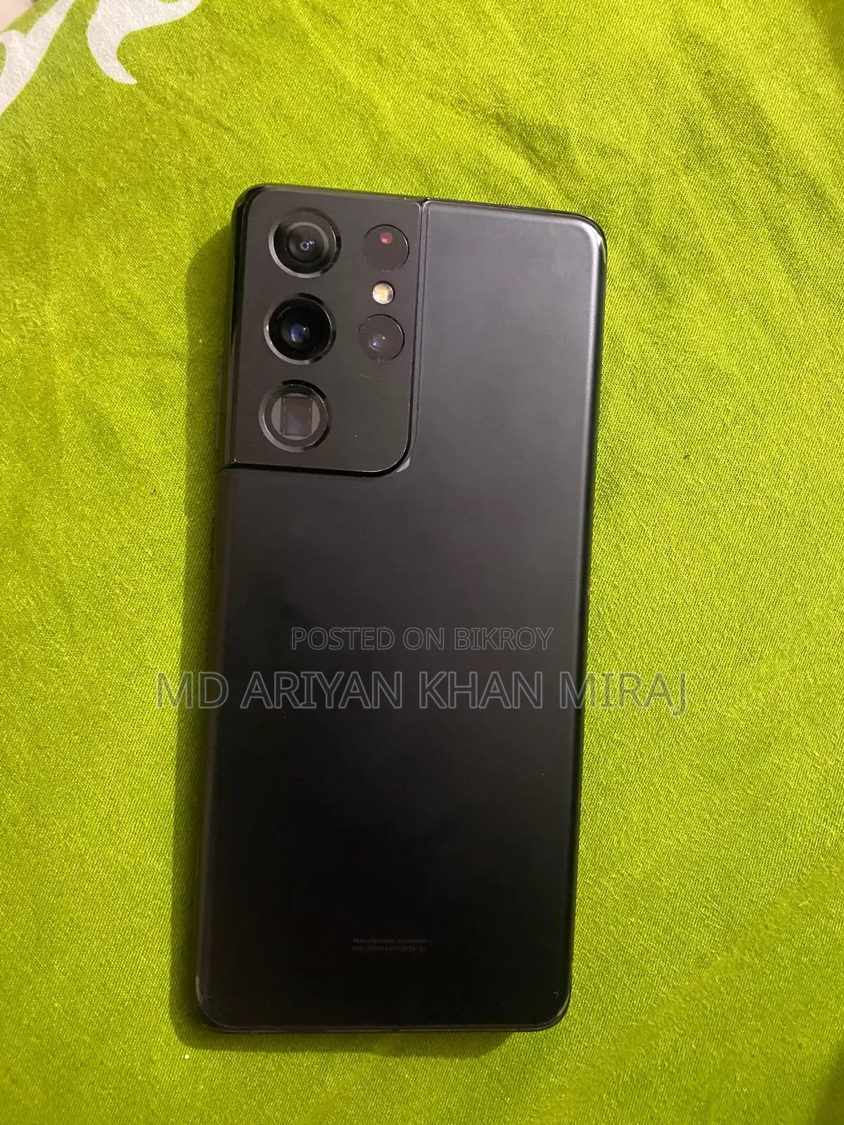 New Samsung Galaxy S21 5G 128 GB Black