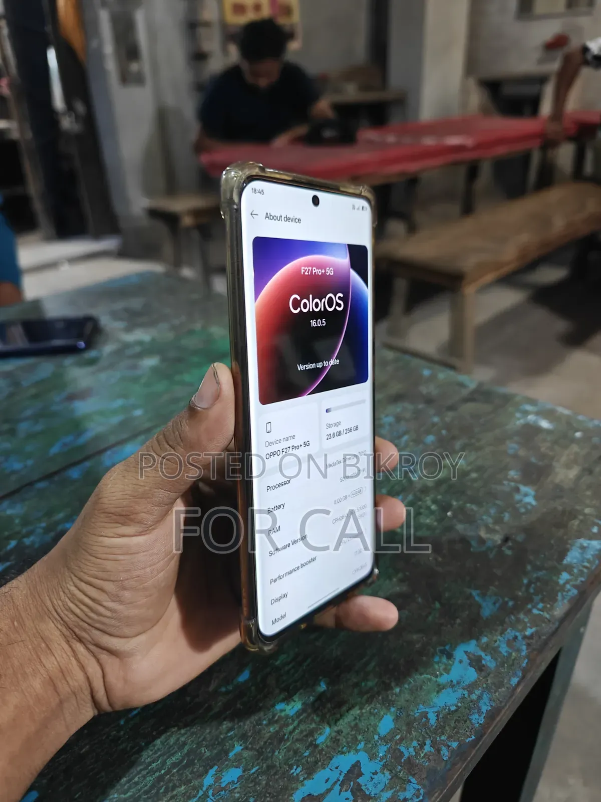 Oppo F27 Pro+ 256 GB Silver
