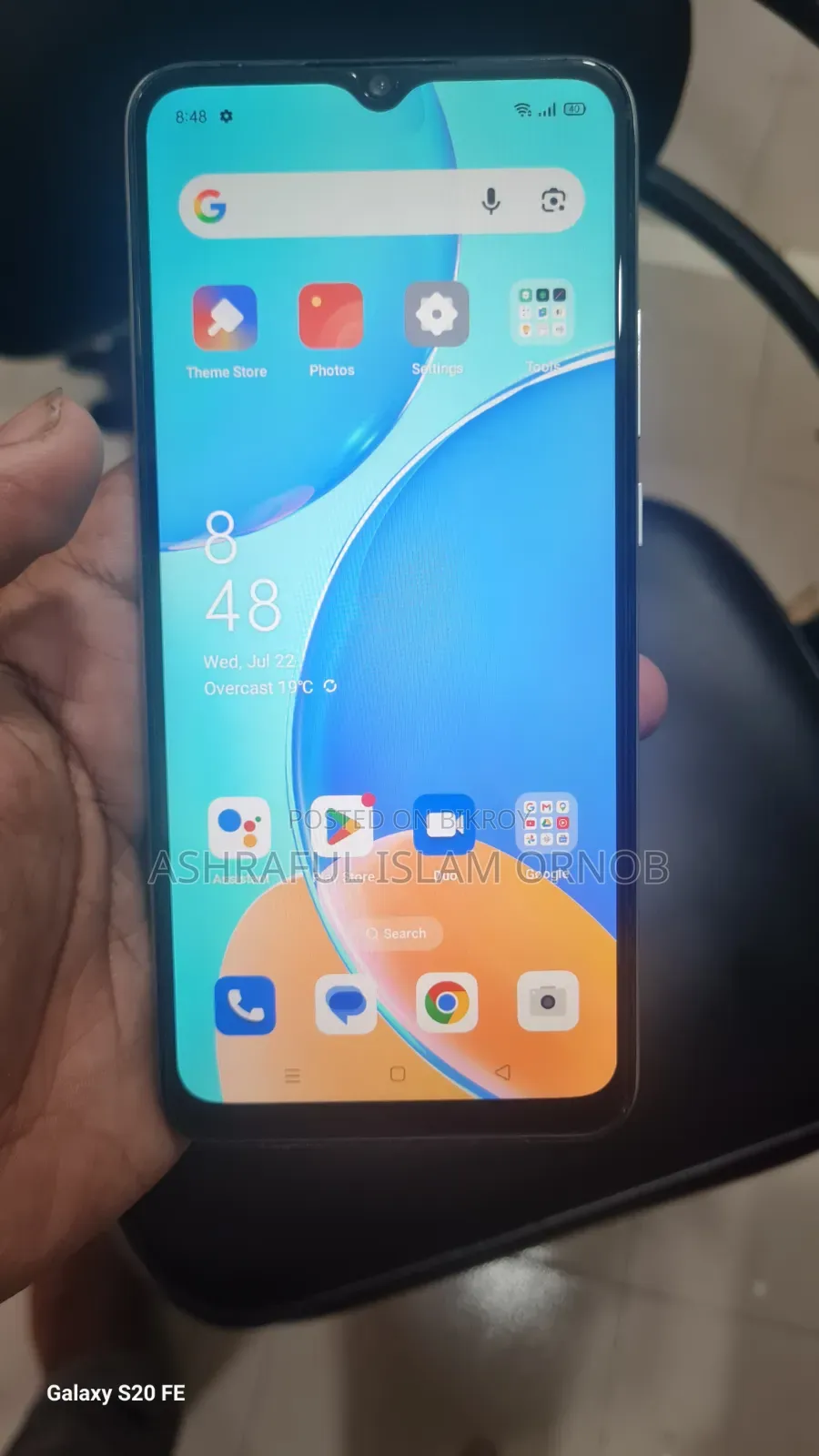 Oppo A15s 64 GB White