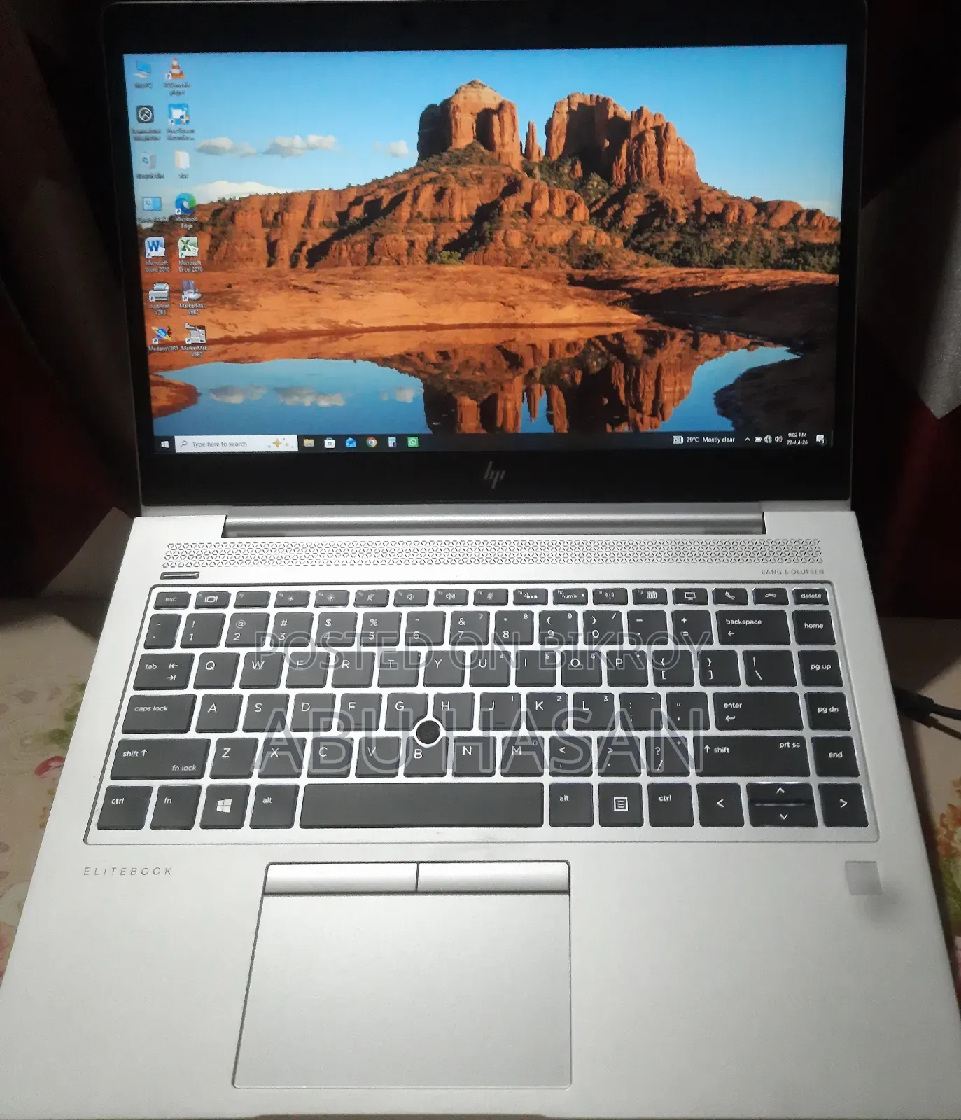 Laptop HP EliteBook 840 G6 8GB Intel Core I5 SSD 256GB