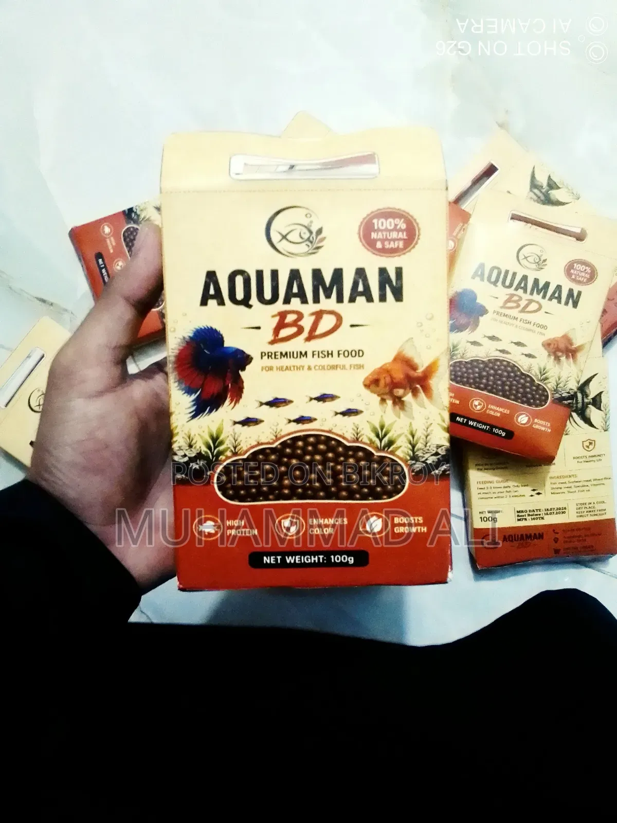Aquaman Bd Premium Fish Food.