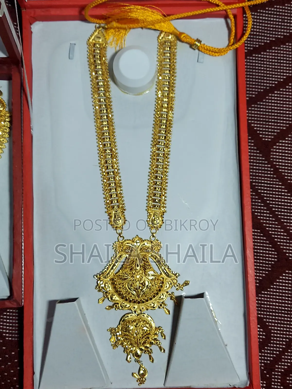 Gold Plated Jewellery (New) Including Sita Har, Necklace, Earrings