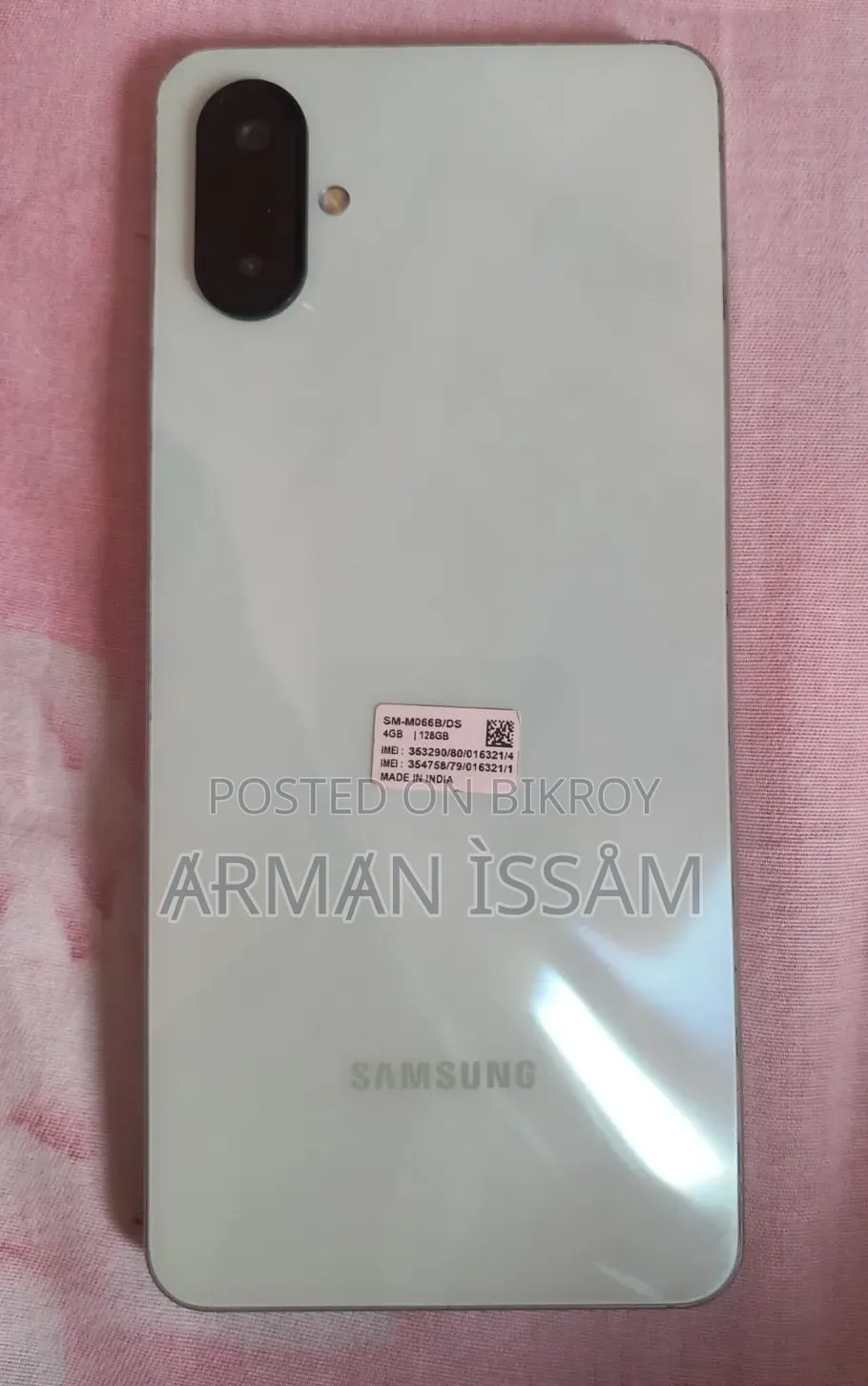 Samsung Galaxy M06 5G 128 GB White
