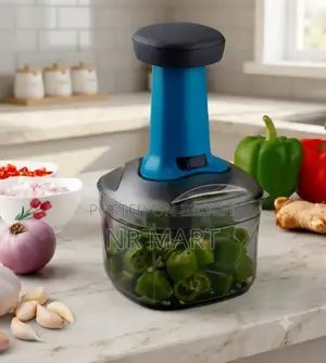 Premium Manual Push Chopper | 3 Blades