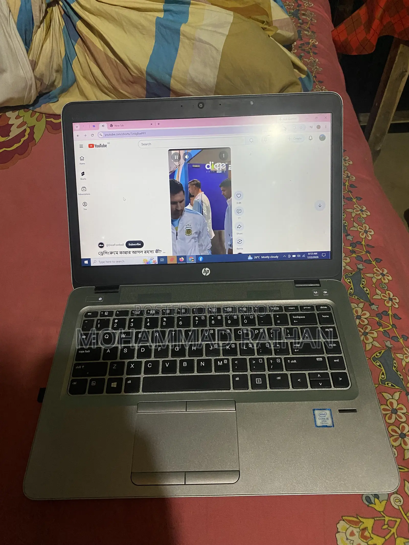 Laptop HP EliteBook 840 G3 8GB Intel Core I5 eMMC 256GB