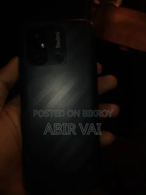 শাওমি রেডমি ১২সি ৬৪ জিবি ব্ল্যাক