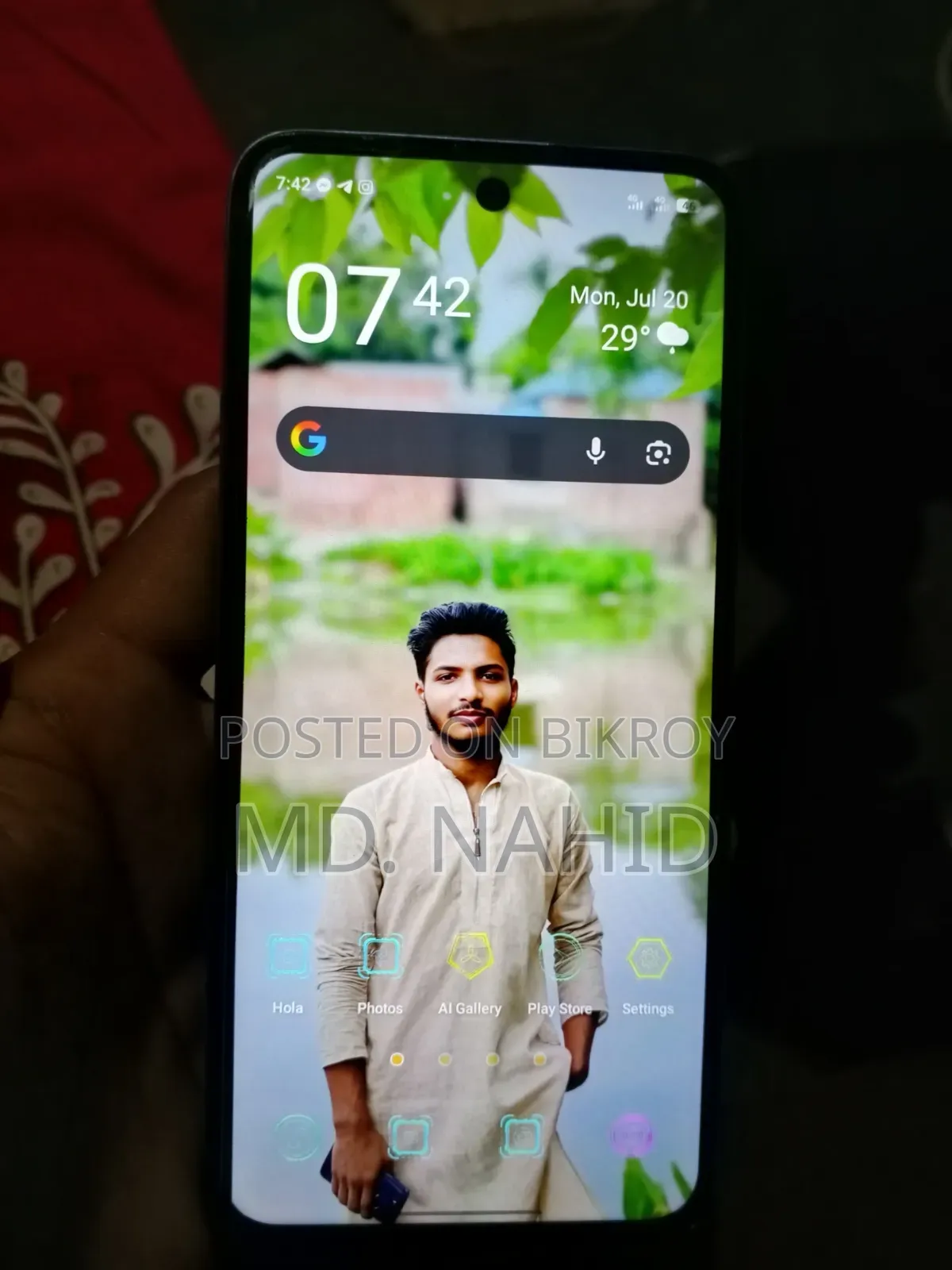 Infinix Hot 60i 128 GB Blue
