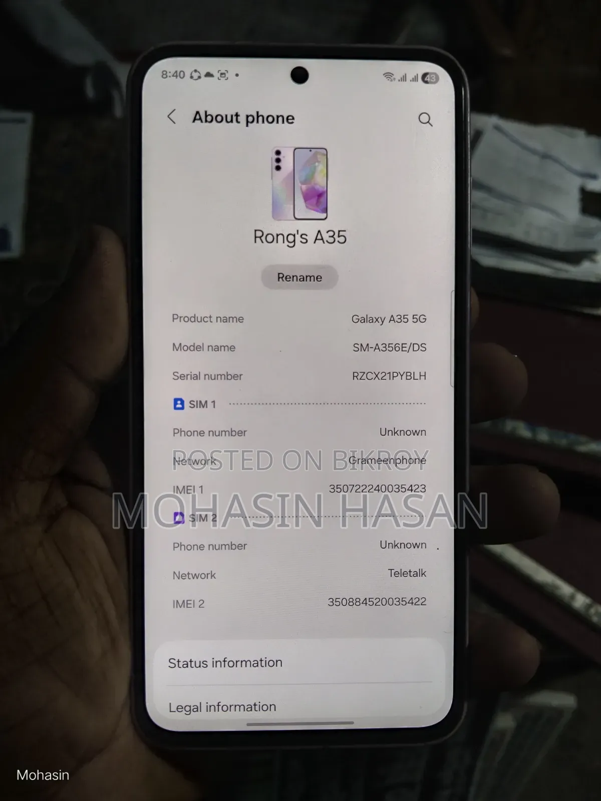 Samsung Galaxy A35 256 GB