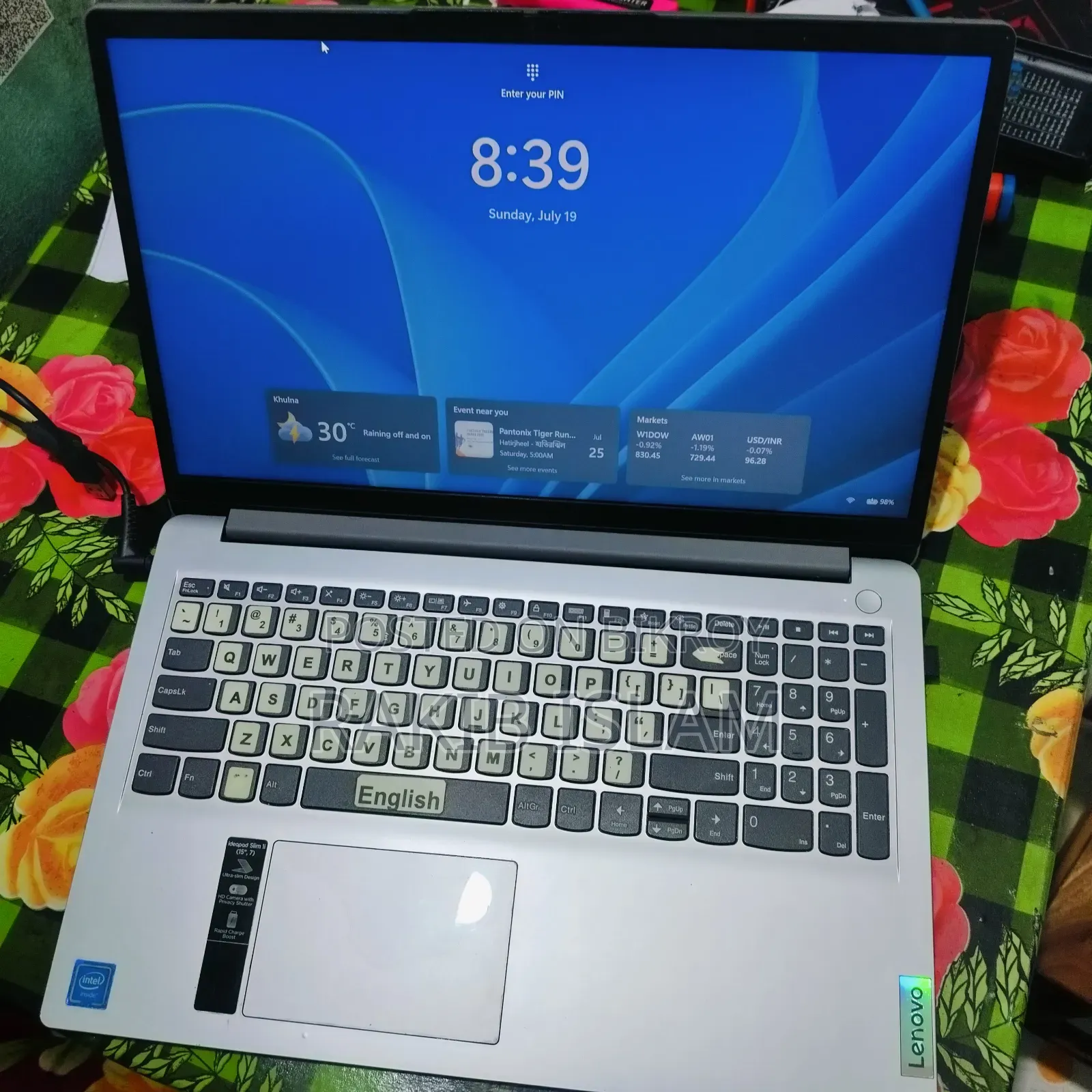 Laptop Lenovo IdeaPad 1 8GB Intel SSD 256GB