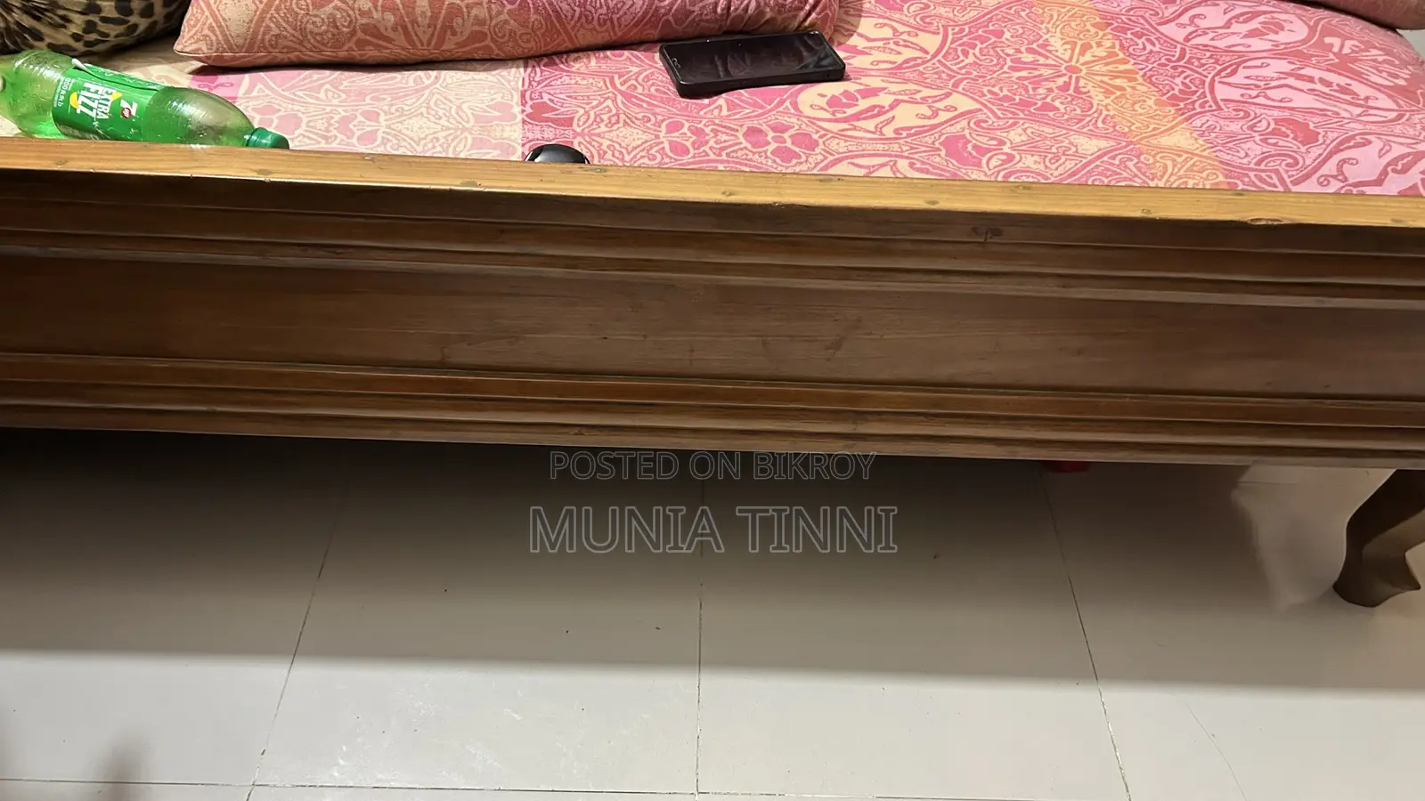 Urgent Segun Wood Bed for Sale