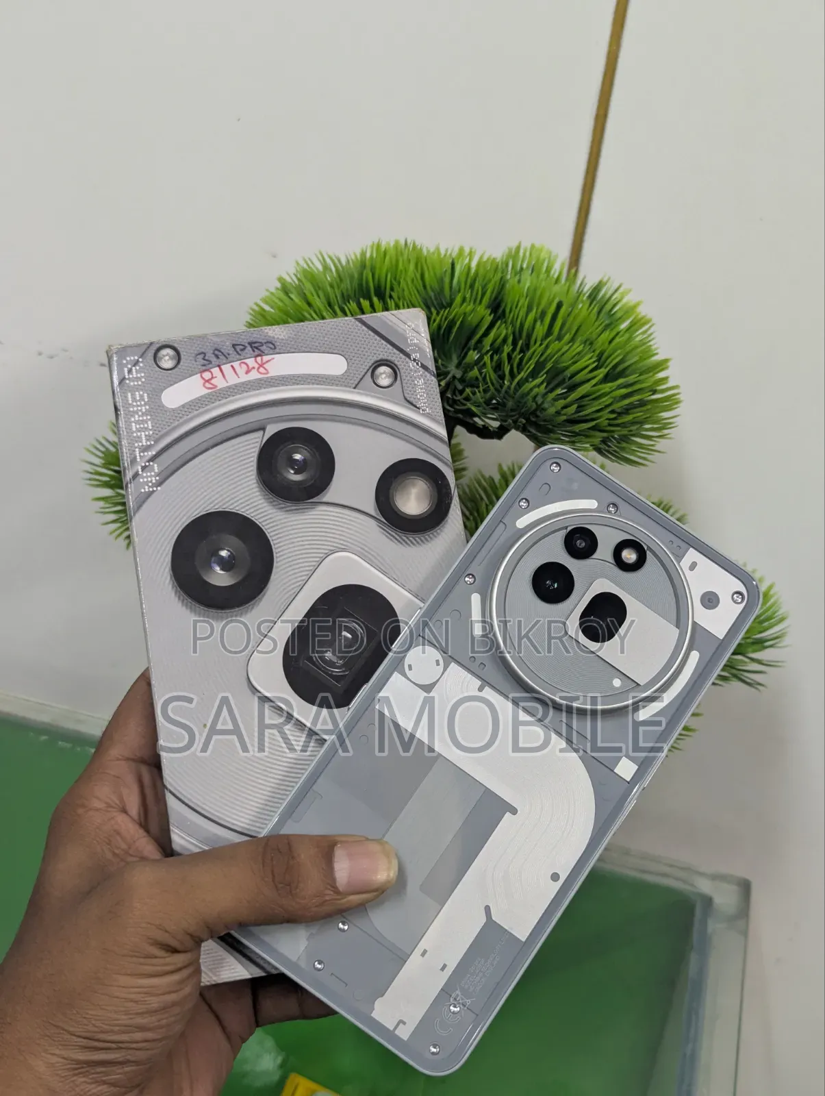 Nothing Phone 3a Pro 128 GB White