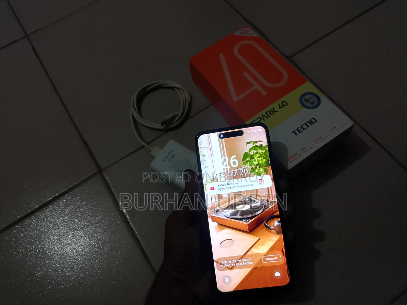Tecno Spark 40 256 GB Black