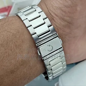 Al-Fajr Digital Azan Watch | Stainless Steel