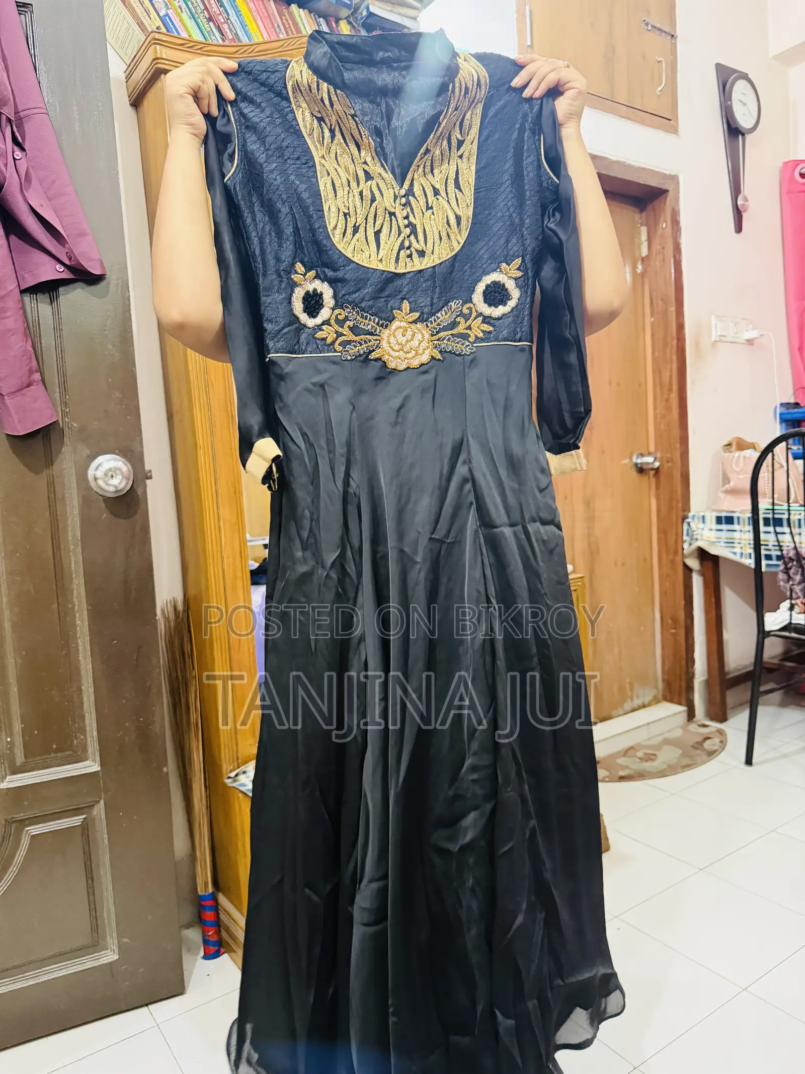 Long Black Gown