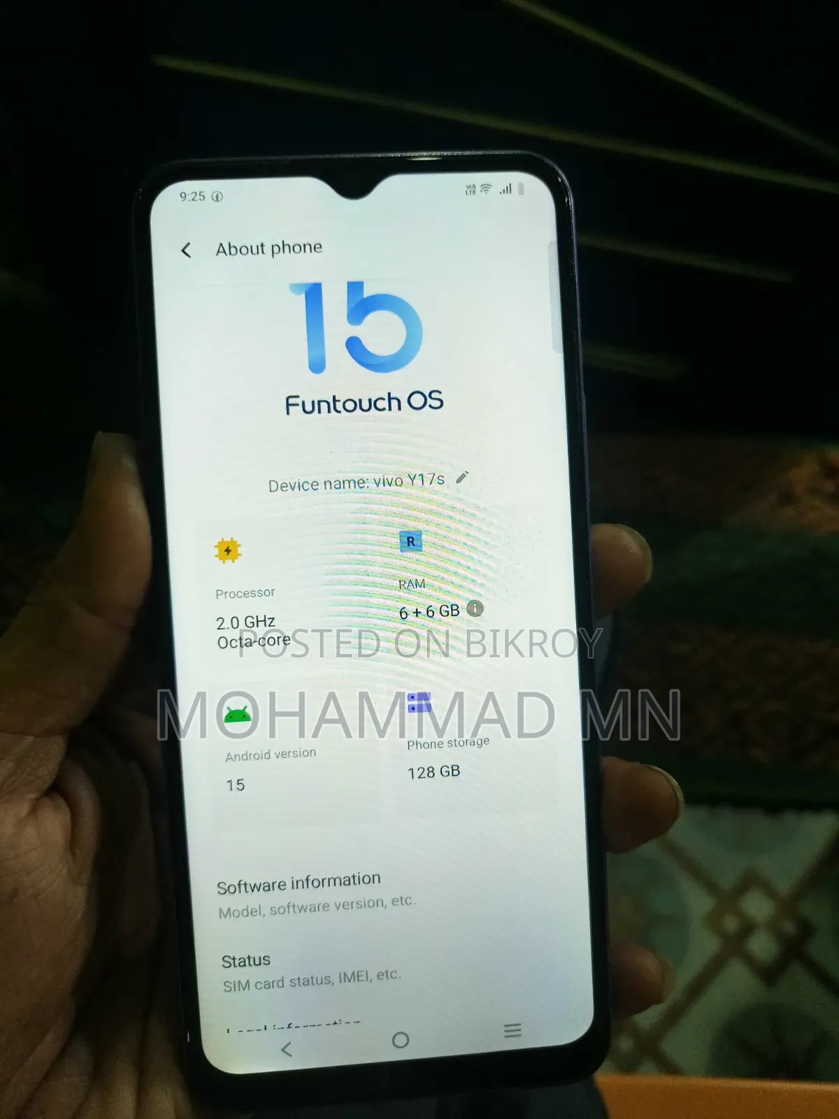 Oppo A17 128 GB Blue