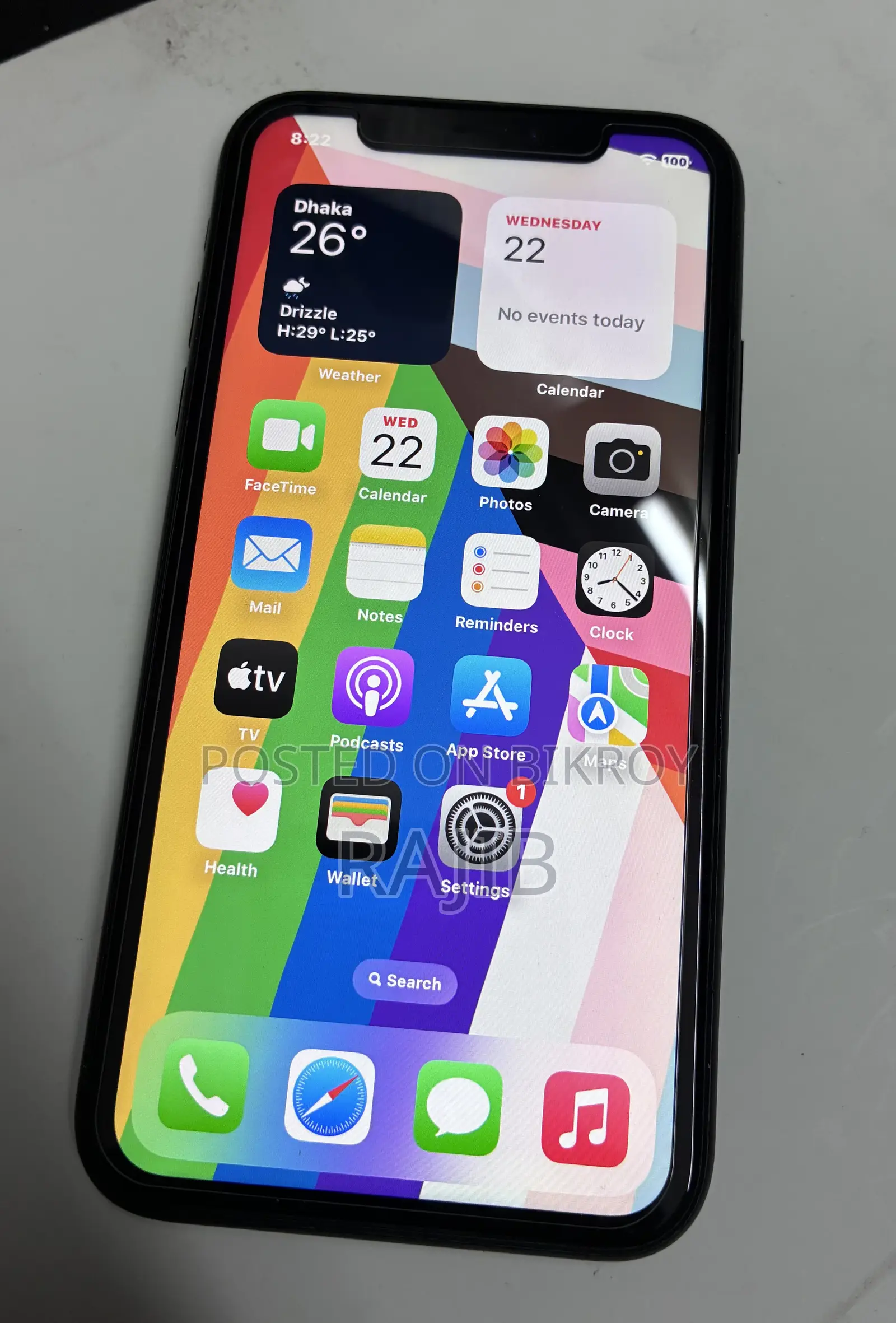 Apple iPhone XR 64 GB Black