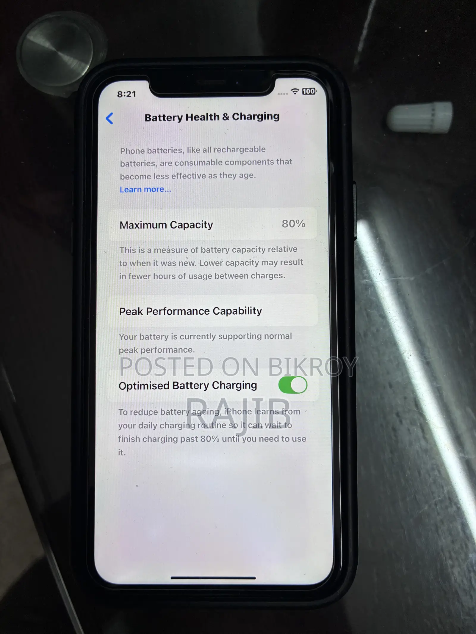 Apple iPhone XR 64 GB Black